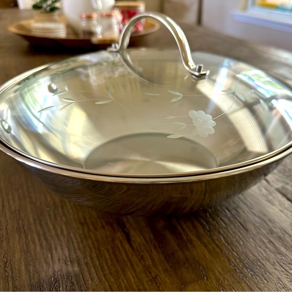Princess House Kitchen Princess House Heritage Stainless Steel Wok